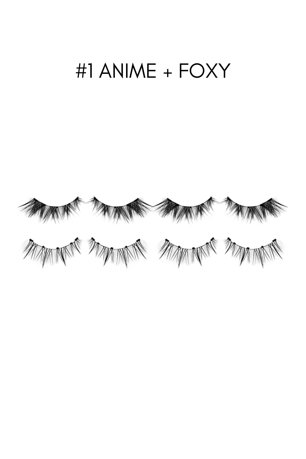 Magnetic lashes with applicator