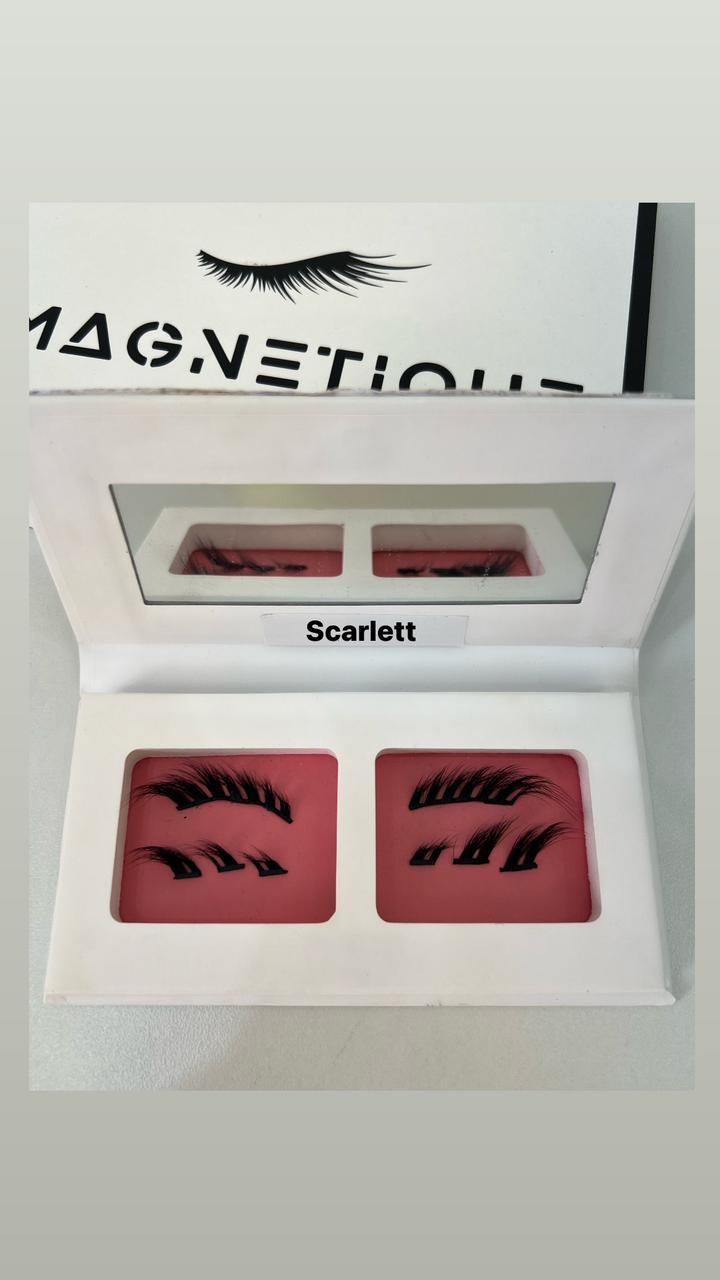 SCARLETT (cat eye, L curl) faux mink